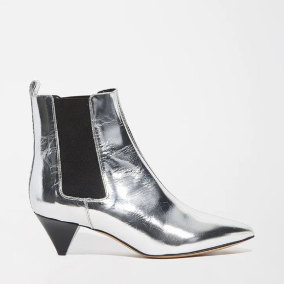 ISABEL MARANT Dawell Pointed Toe Ankle Boots - Picture 3 of 15